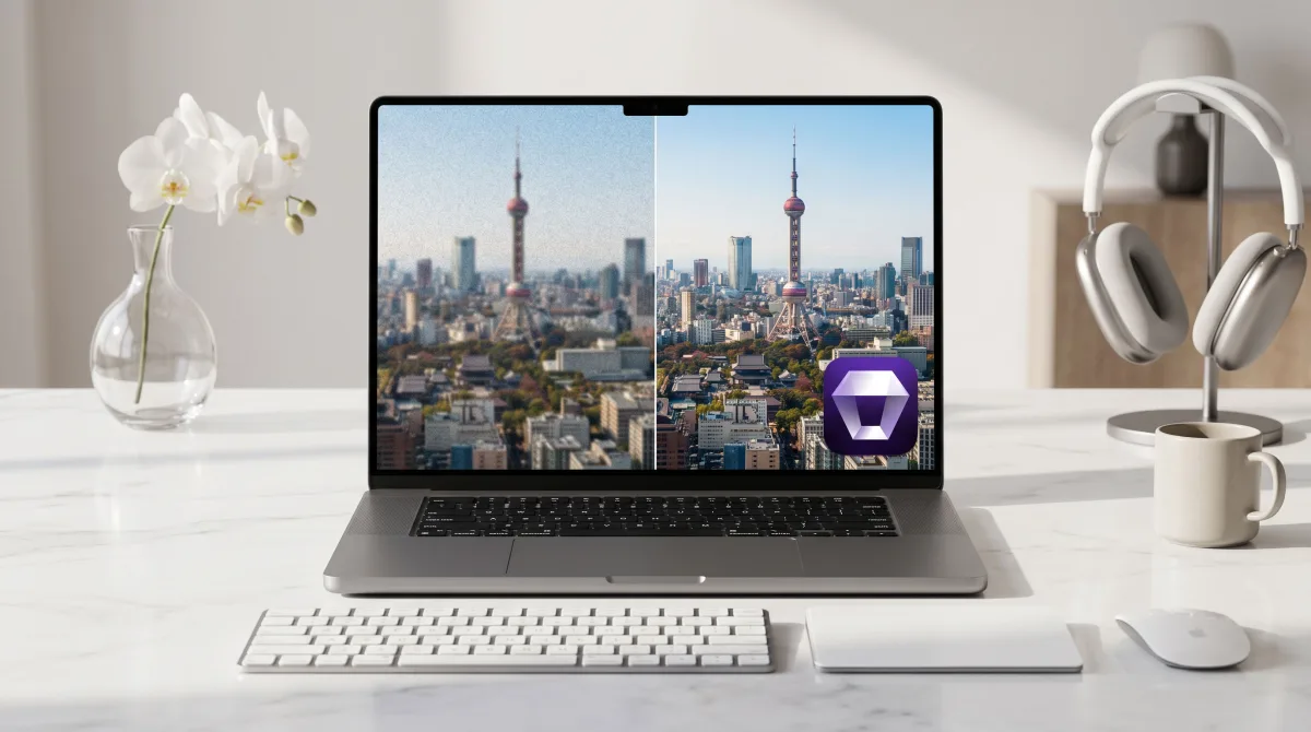 Aiarty Image Enhancer 3.12 for Mac AI 图像增强软件 截图 1