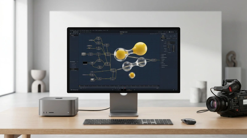 Blackmagic Fusion Studio 20.3.2 for Mac 影视特效合成软件