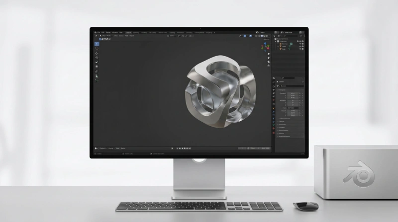 Blender 5.1.2 for Mac 开源三维创作软件