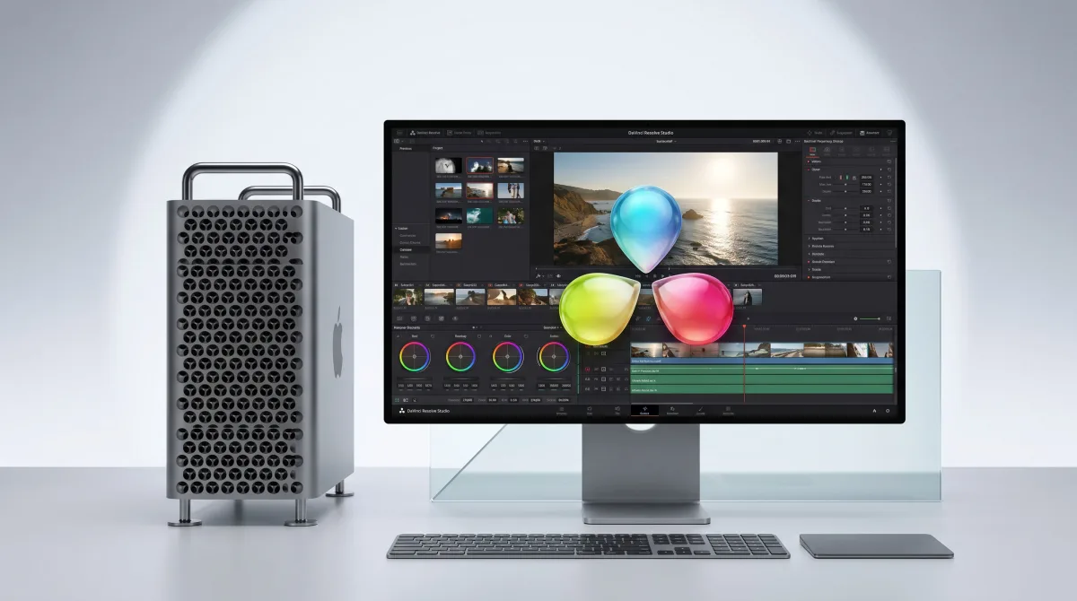 DaVinci Resolve Studio 21.1.1 for Mac 影视后期制作软件 截图 1