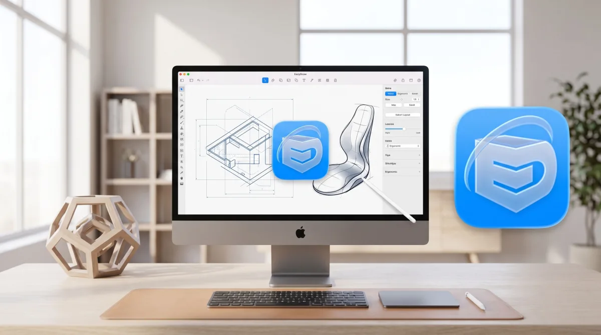 EazyDraw 12.6.0 for Mac 专业矢量绘图制图工具 截图 3