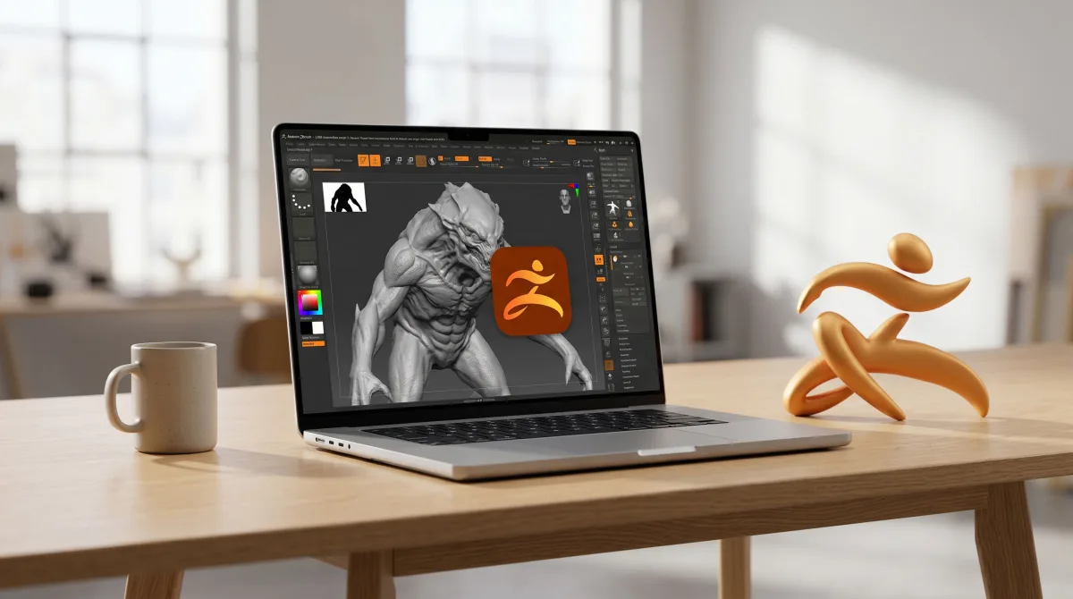 Maxon ZBrush 2026.2.1 for Mac 专业数字雕刻建模软件 截图 1