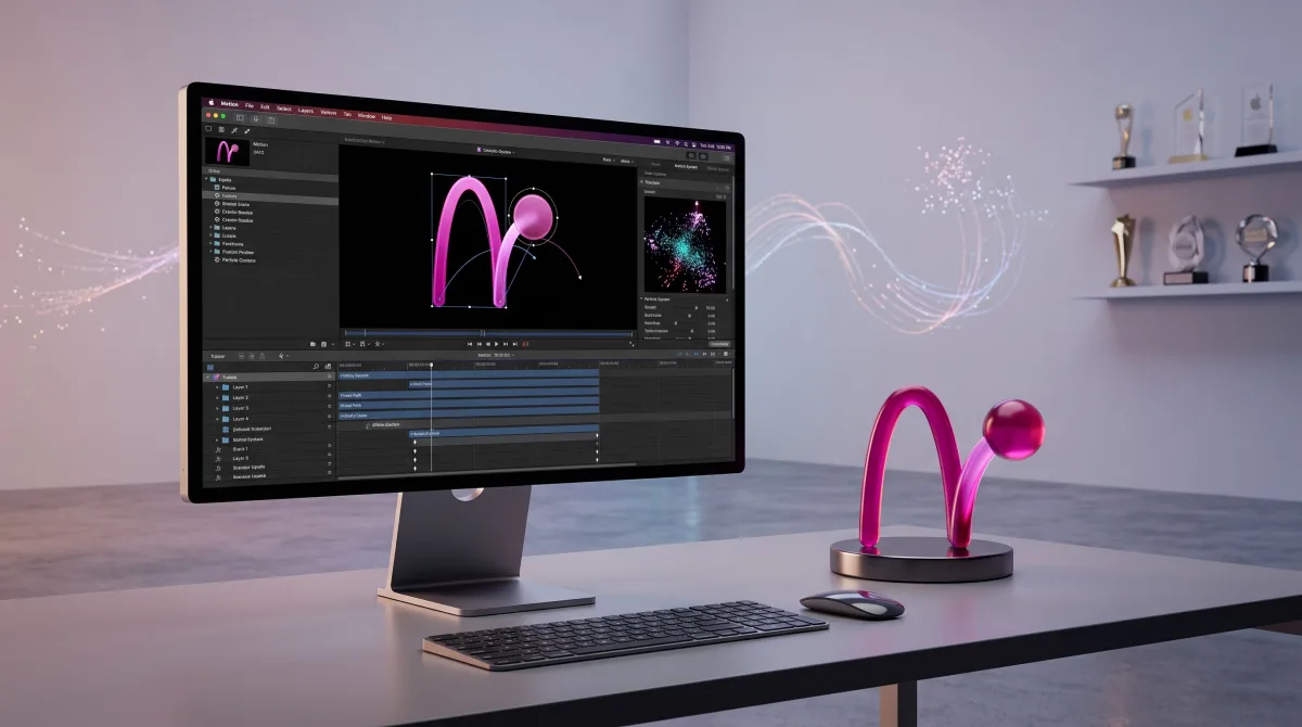 Motion Creator Studio 6.3 for Mac 专业运动图形特效制作工具 截图 1