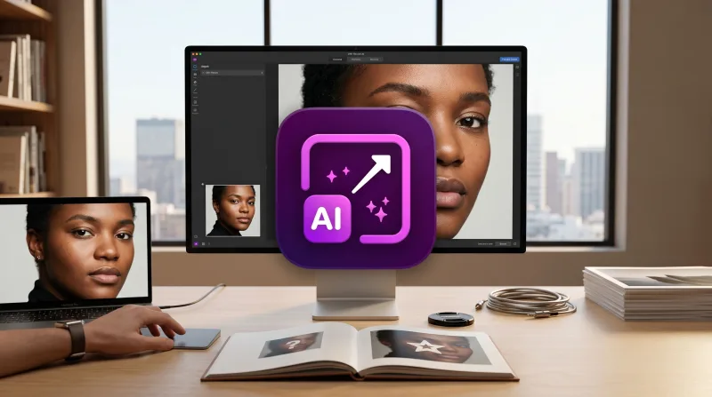 ON1 Resize AI 2026 20.4.1 for Mac AI 无损图像放大工具