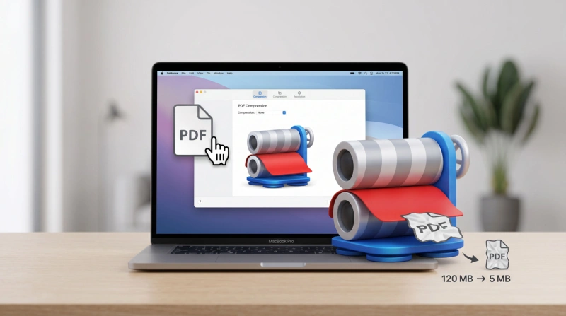 PDF Squeezer 4.8.0 for Mac PDF 文档压缩工具
