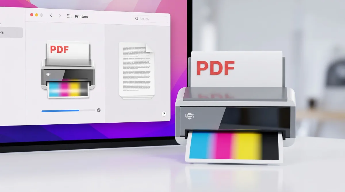 Print to PDF 6.7.5 for Mac PDF 虚拟打印工具 截图 1