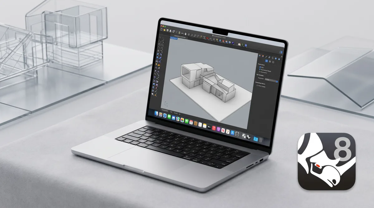 Rhino 8.30 for Mac 专业三维建模软件 截图 1