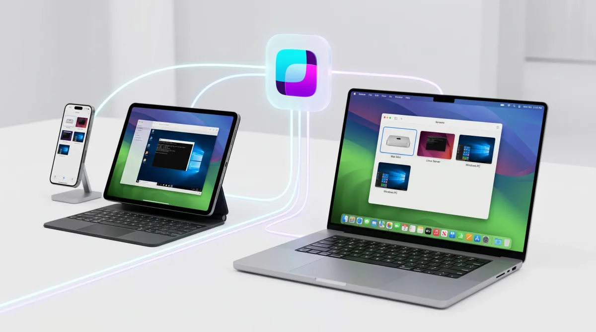 Screens 5.8.8 for Mac 专业 VNC 远程桌面客户端 截图 1