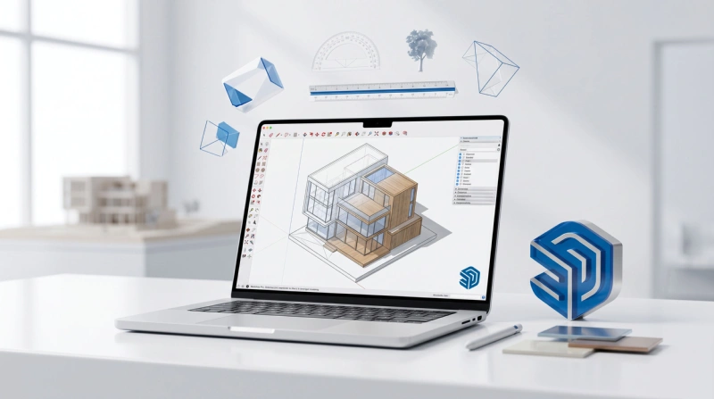 SketchUp Pro 2026 26.1.257 for Mac 草图大师 专业 3D 建模设计软件