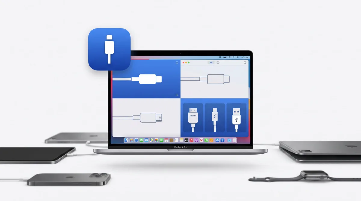 WhatCable 1.1.2 for Mac USB-C 线缆诊断工具 截图 1