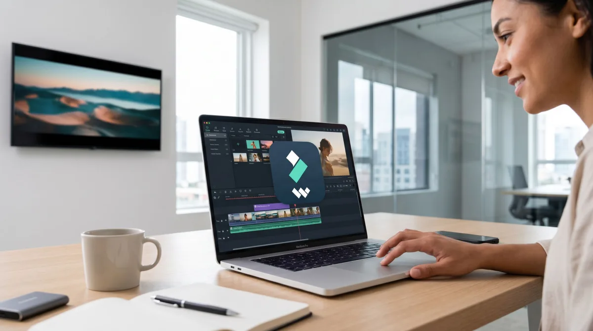 Wondershare Filmora 14.8.17 for Mac AI 视频剪辑软件 截图 1