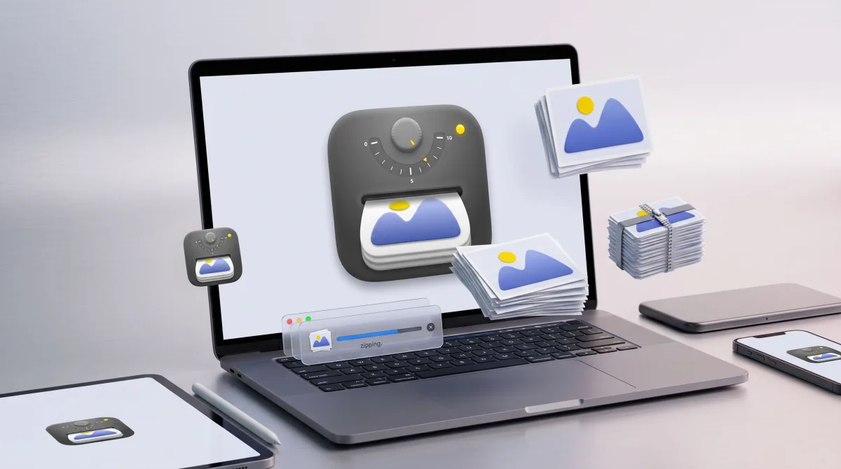Zipic 1.9.9 for Mac 高效图片压缩工具 截图 1