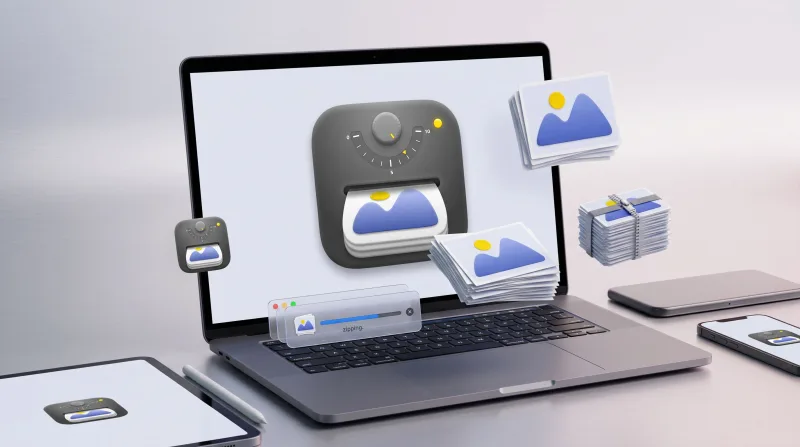 Zipic 1.9.9 for Mac 高效图片压缩工具