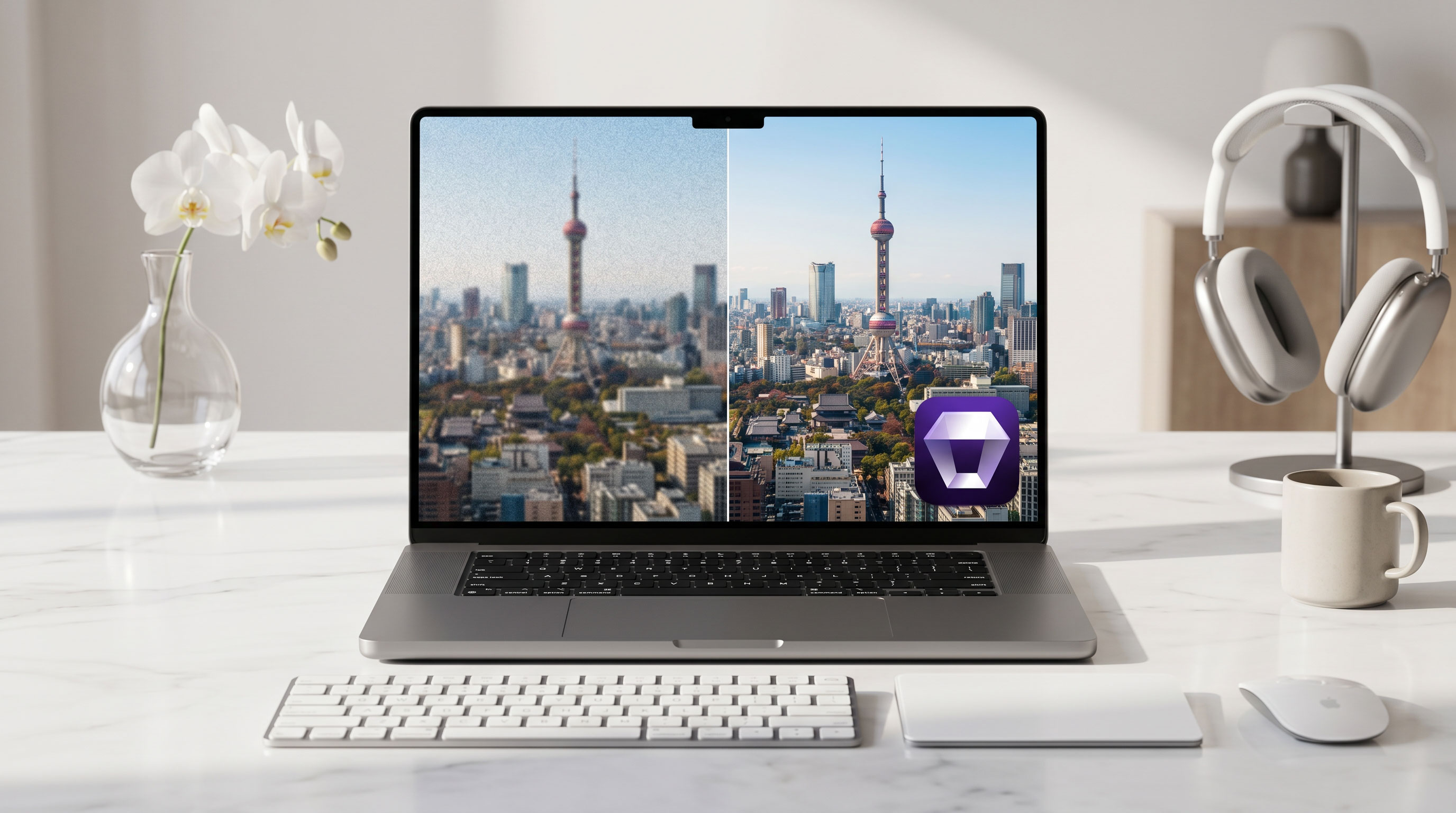 Aiarty Image Enhancer 3.12 for Mac AI 图像增强软件