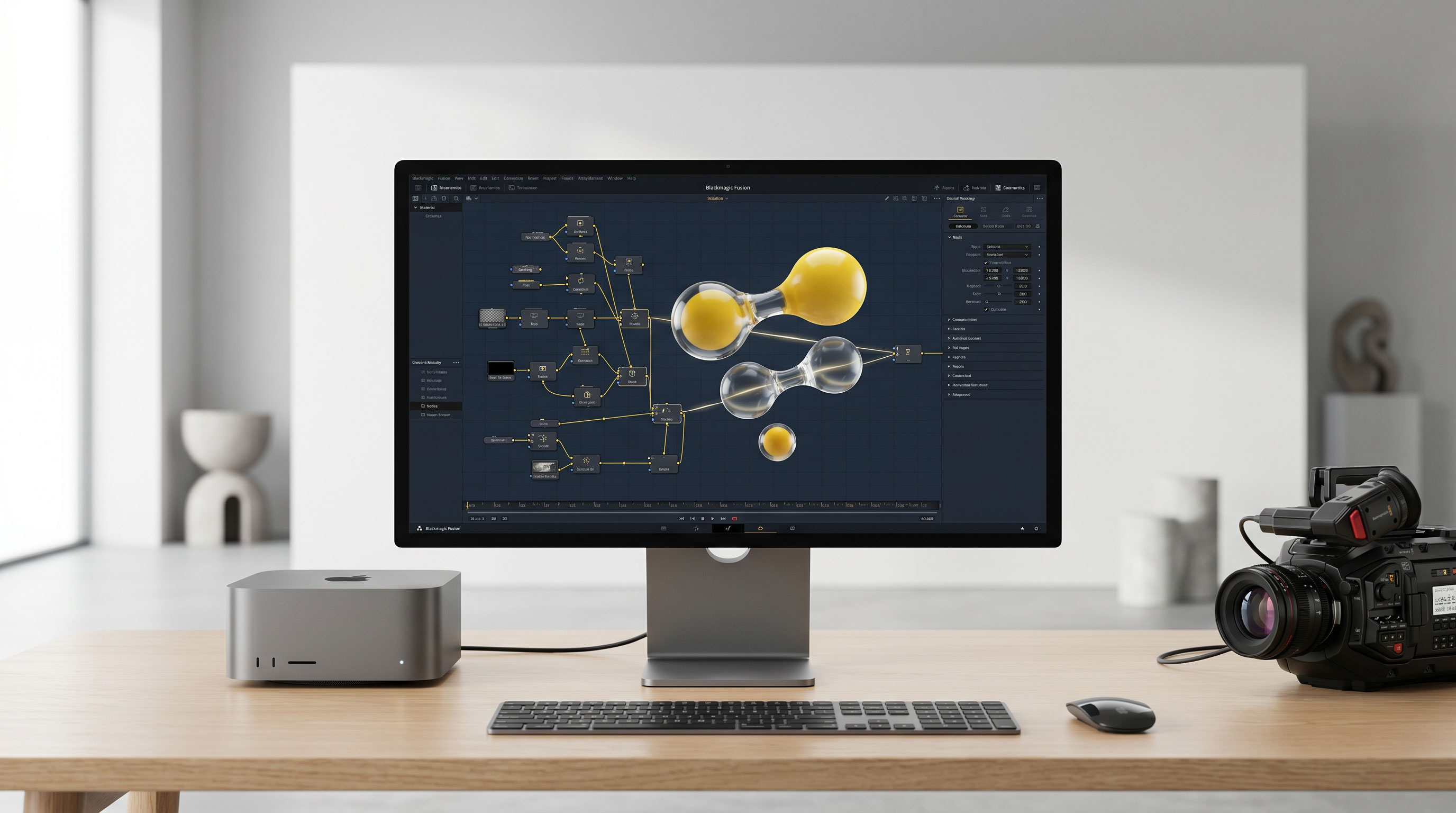 Blackmagic Fusion Studio 20.3.2 for Mac 影视特效合成软件