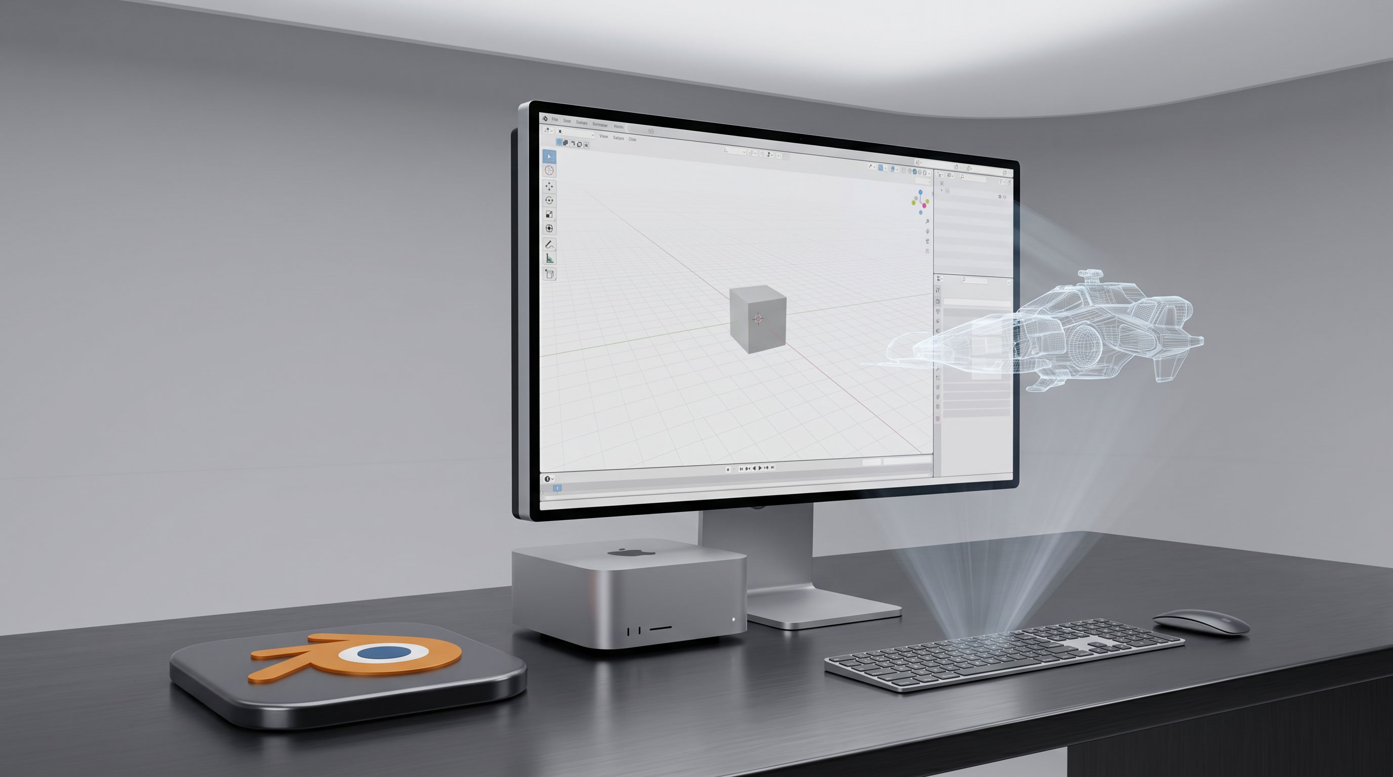 Blender 5.1.2 for Mac 开源三维创作软件 截图 3