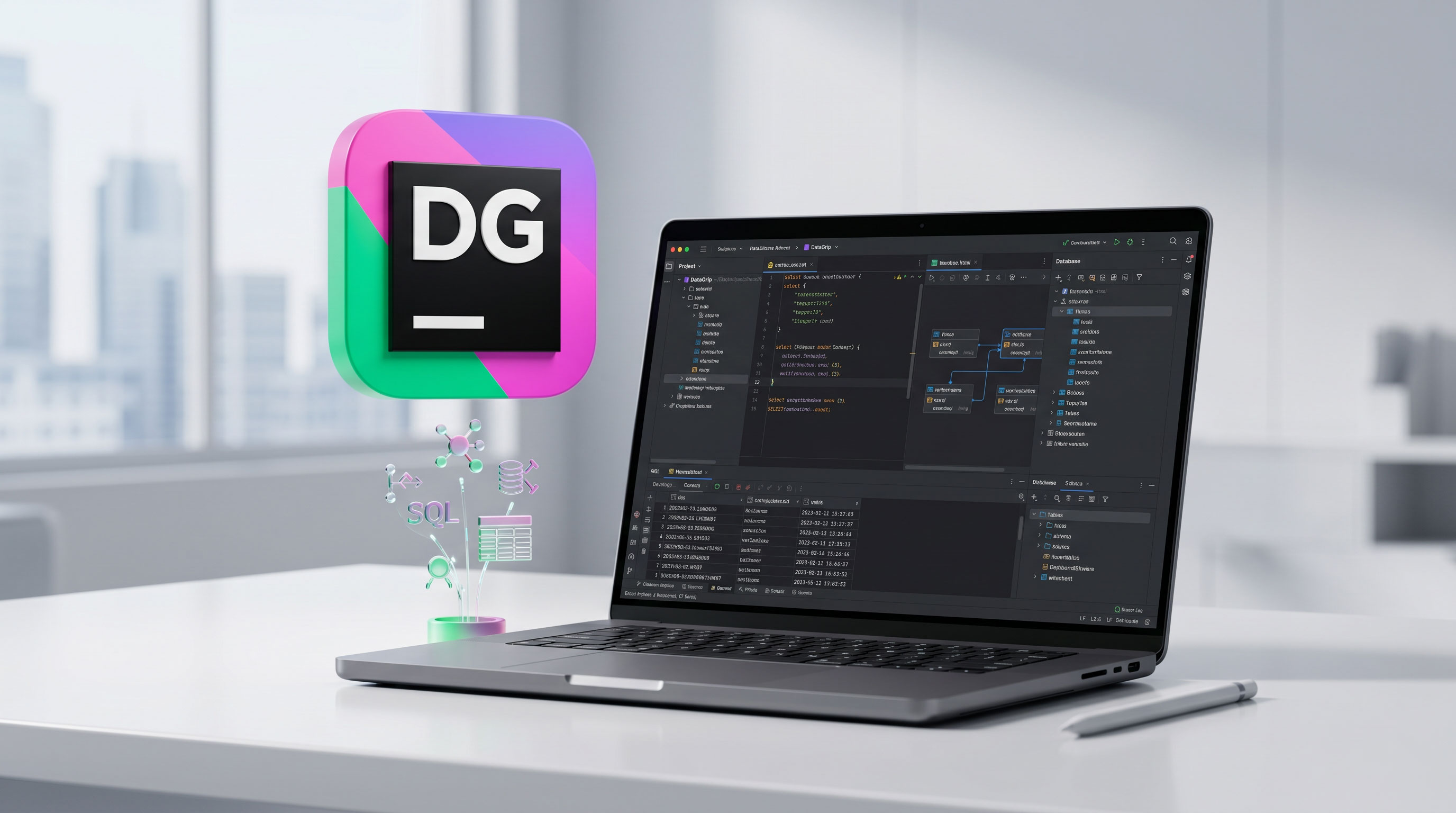 JetBrains DataGrip 2026.1.3 for Mac 数据库管理 IDE 截图 3