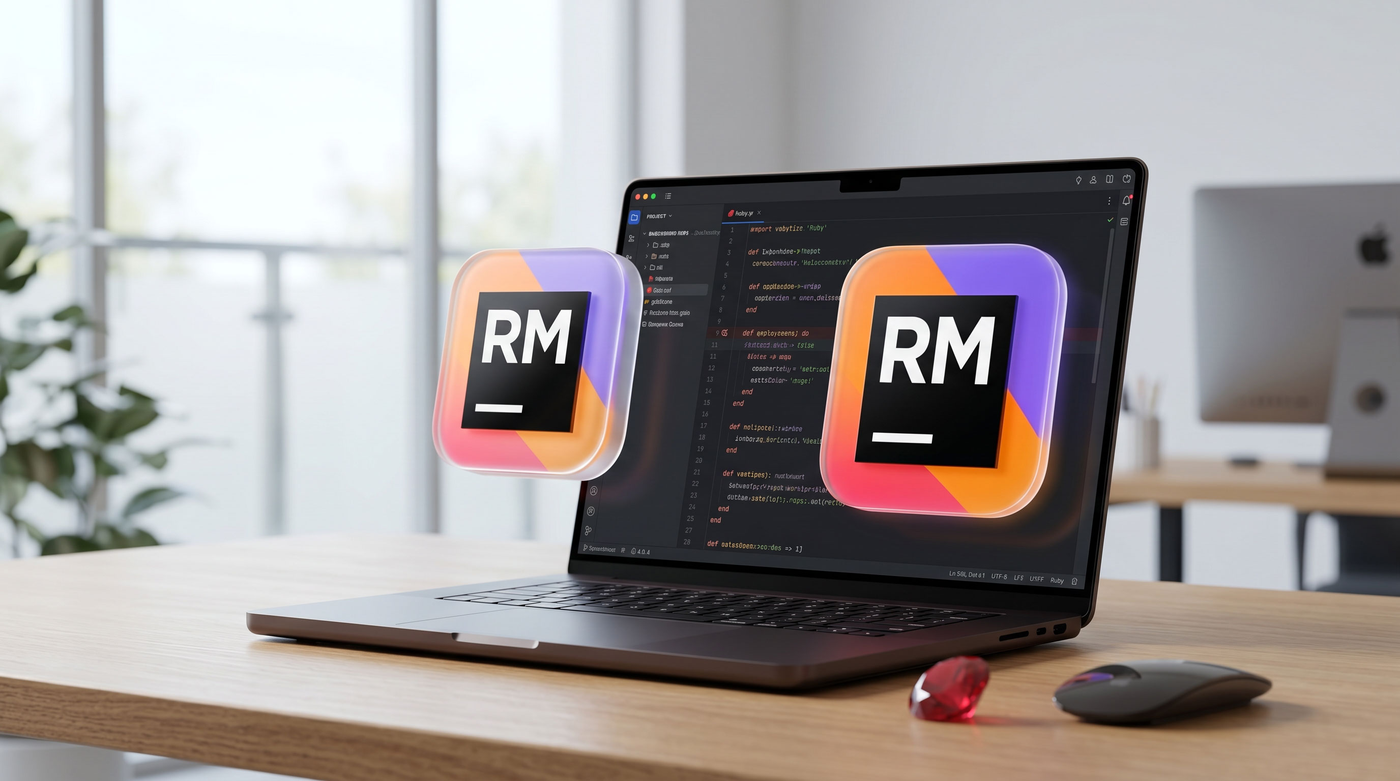 JetBrains RubyMine 2026.1.4 for Mac Ruby on Rails 专业集成开发环境 截图 1