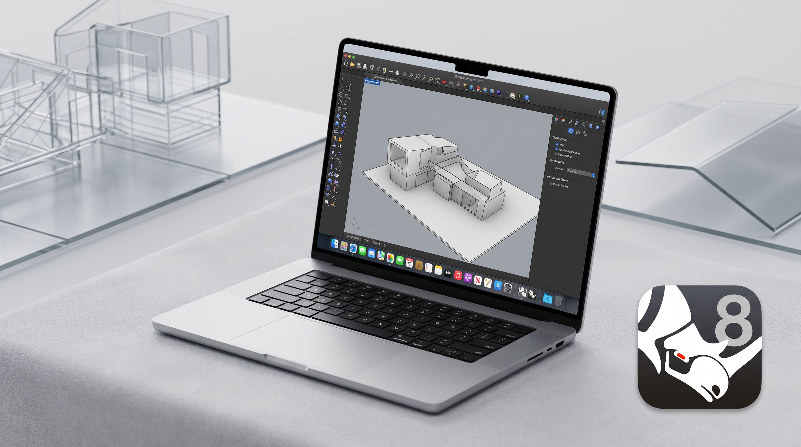 Rhino 8.30 for Mac 专业三维建模软件