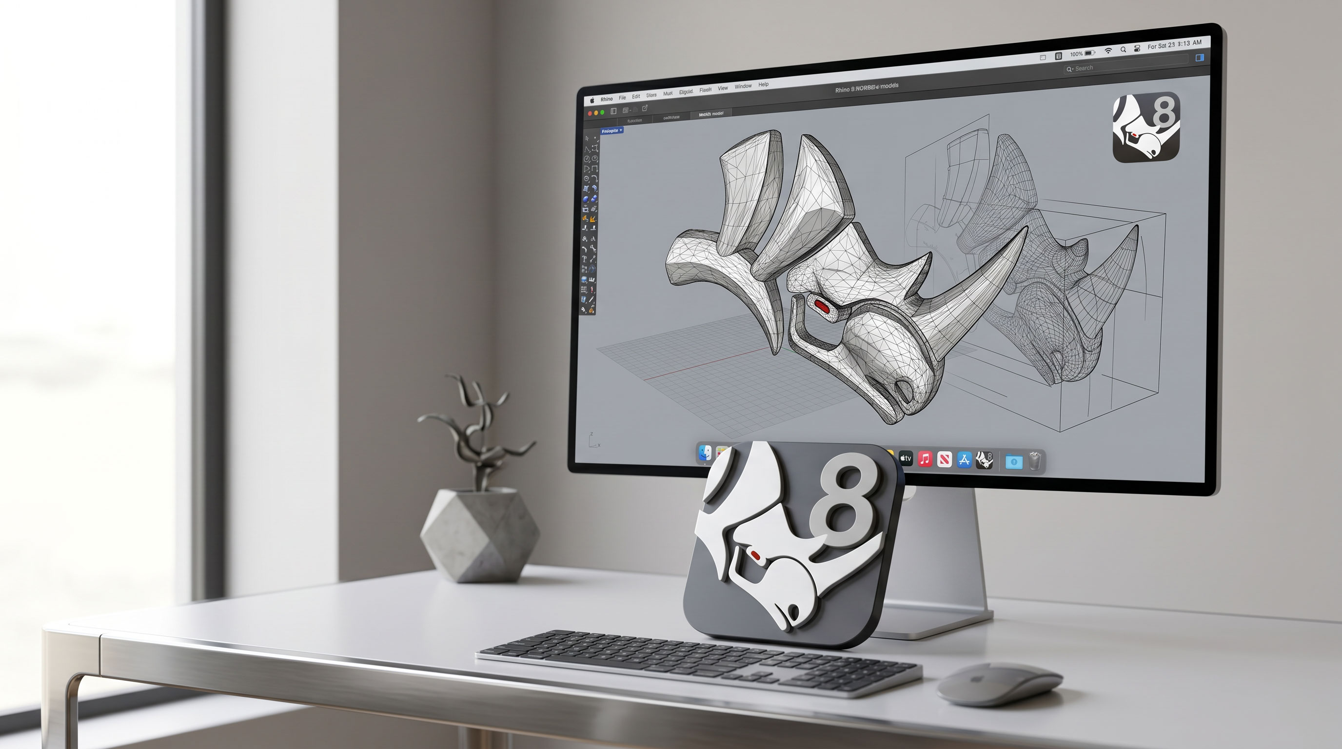 Rhino 8.30 for Mac 专业三维建模软件 截图 3