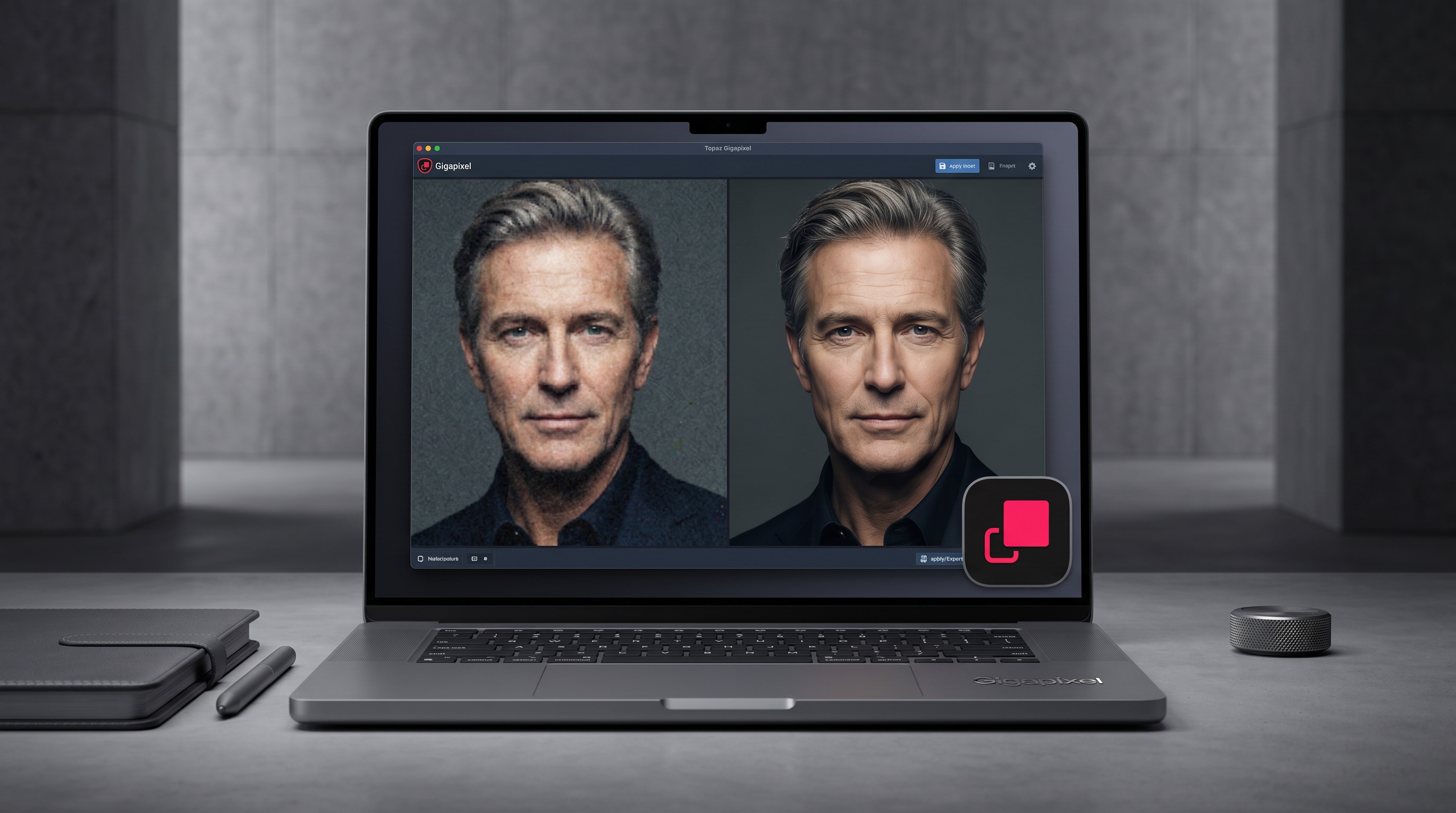 Topaz Gigapixel 1.3.1 for Mac AI 图像无损放大软件 截图 2