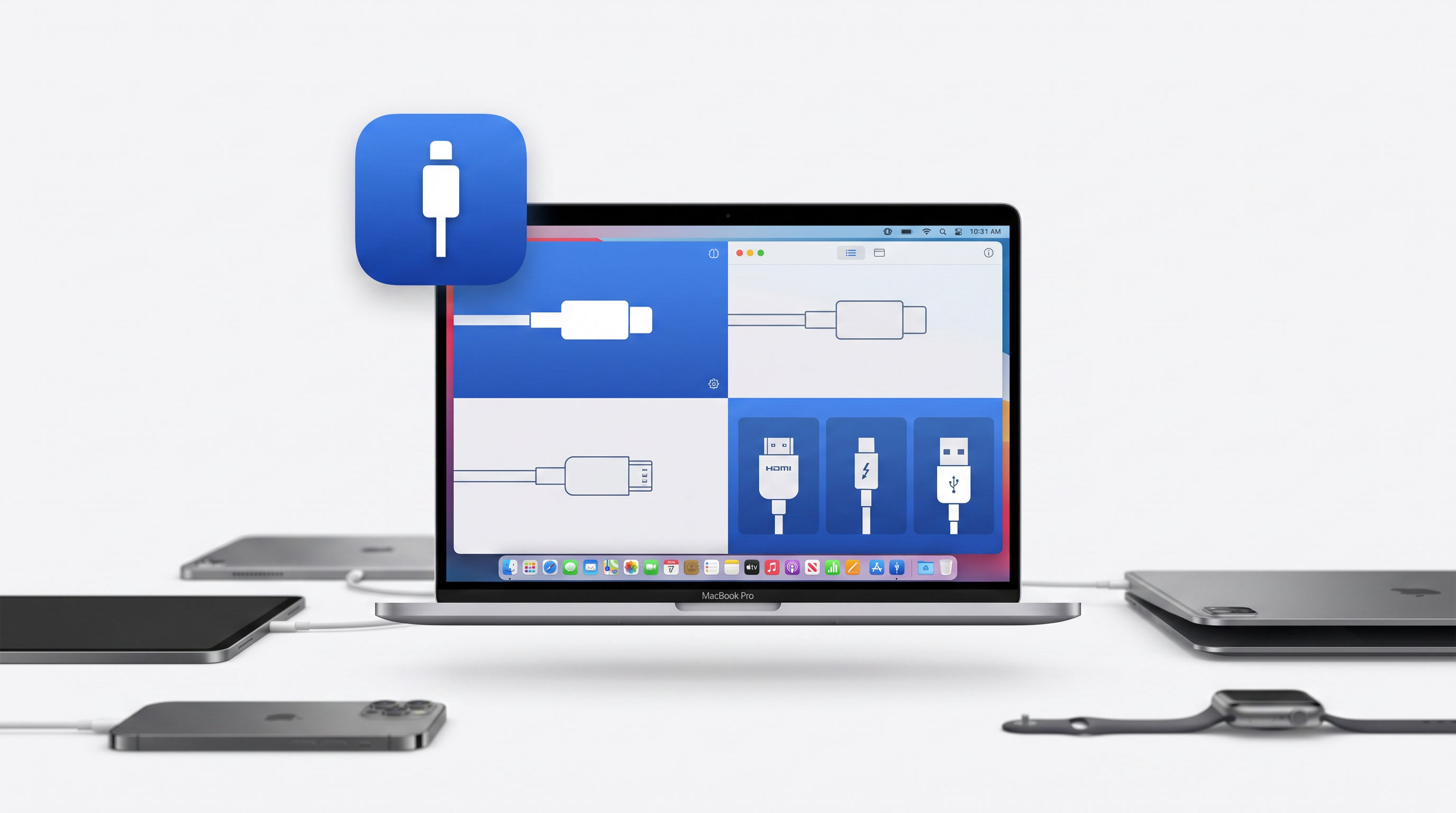WhatCable 1.1.2 for Mac USB-C 线缆诊断工具 截图 1